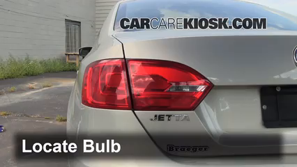 2011 Volkswagen Jetta SE 2.5L 5 Cyl. Sedan Lights Reverse Light (replace bulb)